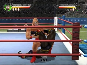 Galactic Wrestling featuring Ultimate Muscle - The Kinnikuman Legacy screen shot game playing